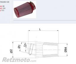 Filtre � air BMC Conique manchon �60mm