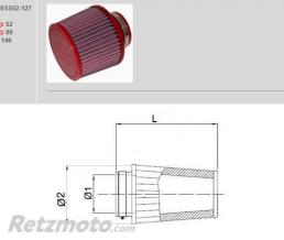 Filtre � air BMC Conique manchon �52mm