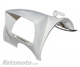 CAPOT DE PHARE CYCLO ADAPTABLE SOLEX 3800 BLANC (SANS OPTIQUE)