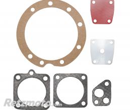 PRO CONCEPT POCHETTE JOINT MOTEUR CYCLO ADAPTABLE SOLEX ANCIEN MODELE (6 JOINTS, MEMBRANE ROUGE)