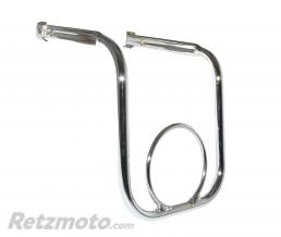 PRO CONCEPT PROTEGE FEU ADAPTABLE SOLEX 3800, 3300, 2200 ARRIERE CHROME (FIXATION SUR PORTE BAGAGE)