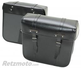 SPORT FABRIC SACOCHE CYCLO SPORFABRIC R40  NOIR (33x32x14cm) (FIXATION PAR COURROIES)