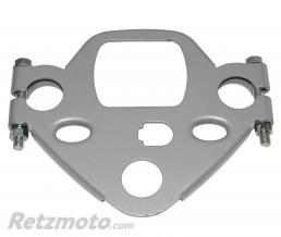 PLATINE SUPERIEURE DE FOURCHE CYCLO ADAPTABLE PEUGEOT 103 MVL GRIS
