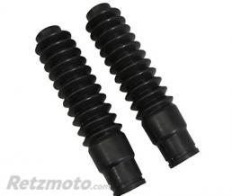 SOUFFLET DE FOURCHE CYCLO ADAPTABLE MBK 50 EV (DIAM 26-32mm - LONGUEUR 220mm) (PAIRE)