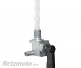 ROBINET ESSENCE CYCLO ADAPTABLE MBK 51, 41, CLUB (MOTEUR AV10) AVEC DURITE NOIRE + COLLIERS