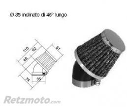 Filtre � Air Racing Cornet �35 Long.110 Coud�