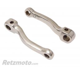 MANIVELLE ADAPTABLE PIAGGIO 50 CIAO PX GAUCHE + DROIT (ENTRAXE 125mm) CHROME (PAIRE)