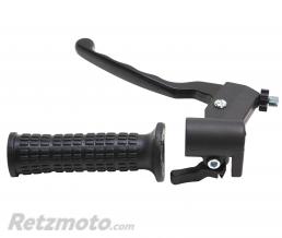 DOMINO POIGNEE DE FREIN CYCLO ADAPTABLE PIAGGIO 50 CIAO PX 1989>1992 LEVIER DE FREIN ALU GAUCHE AVEC STARTER 