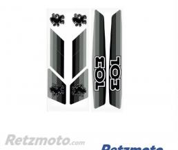 AUTOCOLLANT/STICKER PEUGEOT 103 GRIS (POCHETTE DE 8 PIECES)-B11