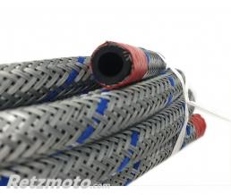Durite essence 5m Metal Tress� Galvanis� et Fil Bleu(6x10.5mm)