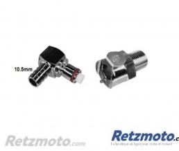 CPC Raccords Essence Rapide Triumph en Laiton Chrom� 10.5mm