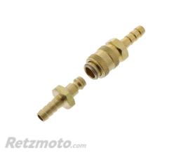 RTZ Raccord Rapide Essence �8mm � BMW R1150 / R1100 / R1200 en Laiton (Remplace OEM 13317659120)