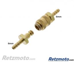 RTZ Raccords Rapide essence diametre 6mm