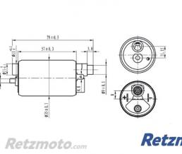Pompe essence - Kawasaki ER6N/F/Z1000/W800/Suzuki DL650/DL1000