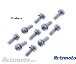 RTZ Vis de cuve carburateur M3x8mm (x10)