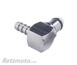 CPC Raccord Essence Rapide Coud� 90� Inox Pour Durites Diam 7-8mm(oem 16117666735)