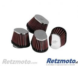 Filtre air cornet K&N (4) 2''FLG,3 X 4''B,2 X 3''T,2-3/4'-(oem RC-1824)