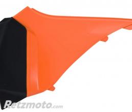 Cache bo�te � air gauche RACETECH orange/noir KTM