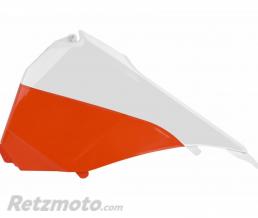 Caches bo�te � air POLISPORT couleur origine 15 blanc/orange KTM SX/SX-F