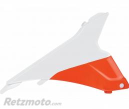 Caches bo�te � air POLISPORT couleur origine 15 blanc/orange KTM SX/SX-F