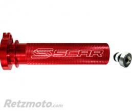 Barillet de gaz SCAR alu + roulement rouge Honda