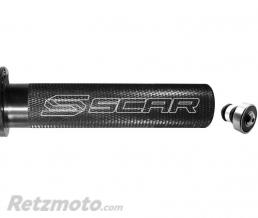 Barillet de gaz SCAR alu + roulement noir Yamaha YZ125/250/250X
